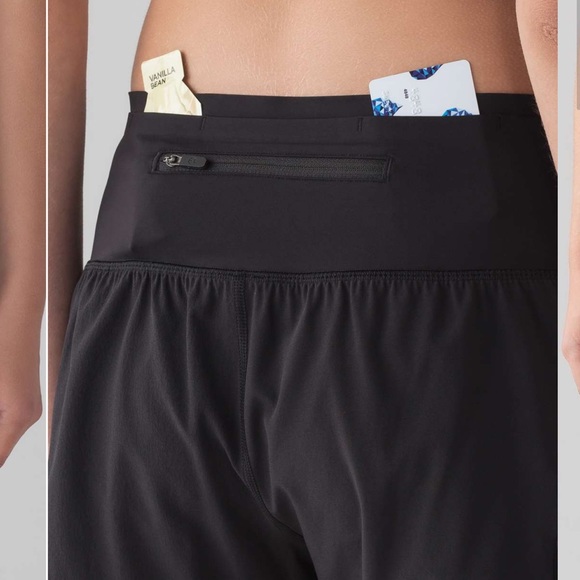 Lululemon Pace perfect shorts size 2 black - Picture 5 of 7